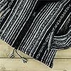 LOUDelephant Unisex Gheri Cotton Soft Brushed Finish Hoodie - Black Diamond Small - Fleece-Lined Zip-Up Jacket - Boho Hippie Festival Hoody with Kangaroo Pockets - Ethnic Handmade Nepalese Style #4