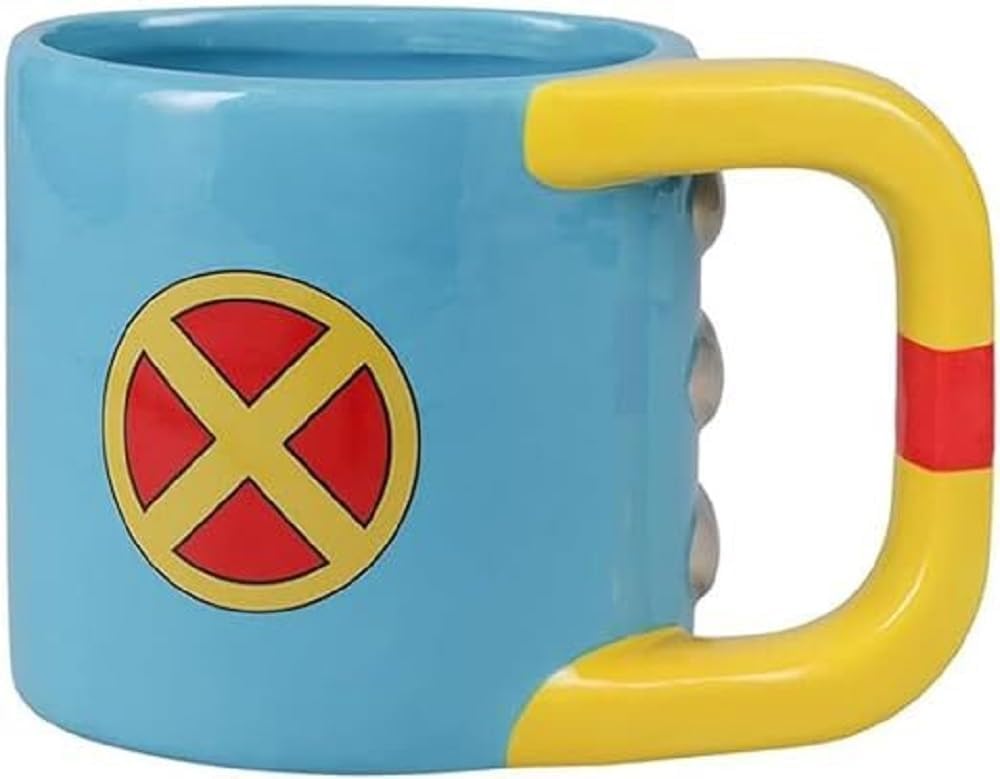 Paladone |Marvel X-Men Wolverine Ceramic Coffee Mug | Officially Licensed Disney Marvel Merchandise | Collectors Item | Superhero Novelty Gifts | Drinkware