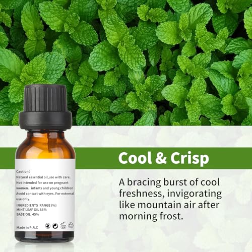 Aceite esencial de menta LOXIM 0.34 fl oz pack 1 miniatura 2