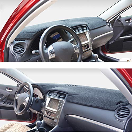 Alfombrilla para salpicadero Lexus IS250 IS350 IS-F IS250C 2006-2013, protector de coche LEFEDA 4