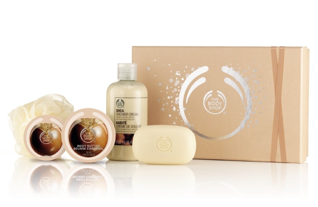 The Body Shop Shower Scrub and Soften Collection, Shea