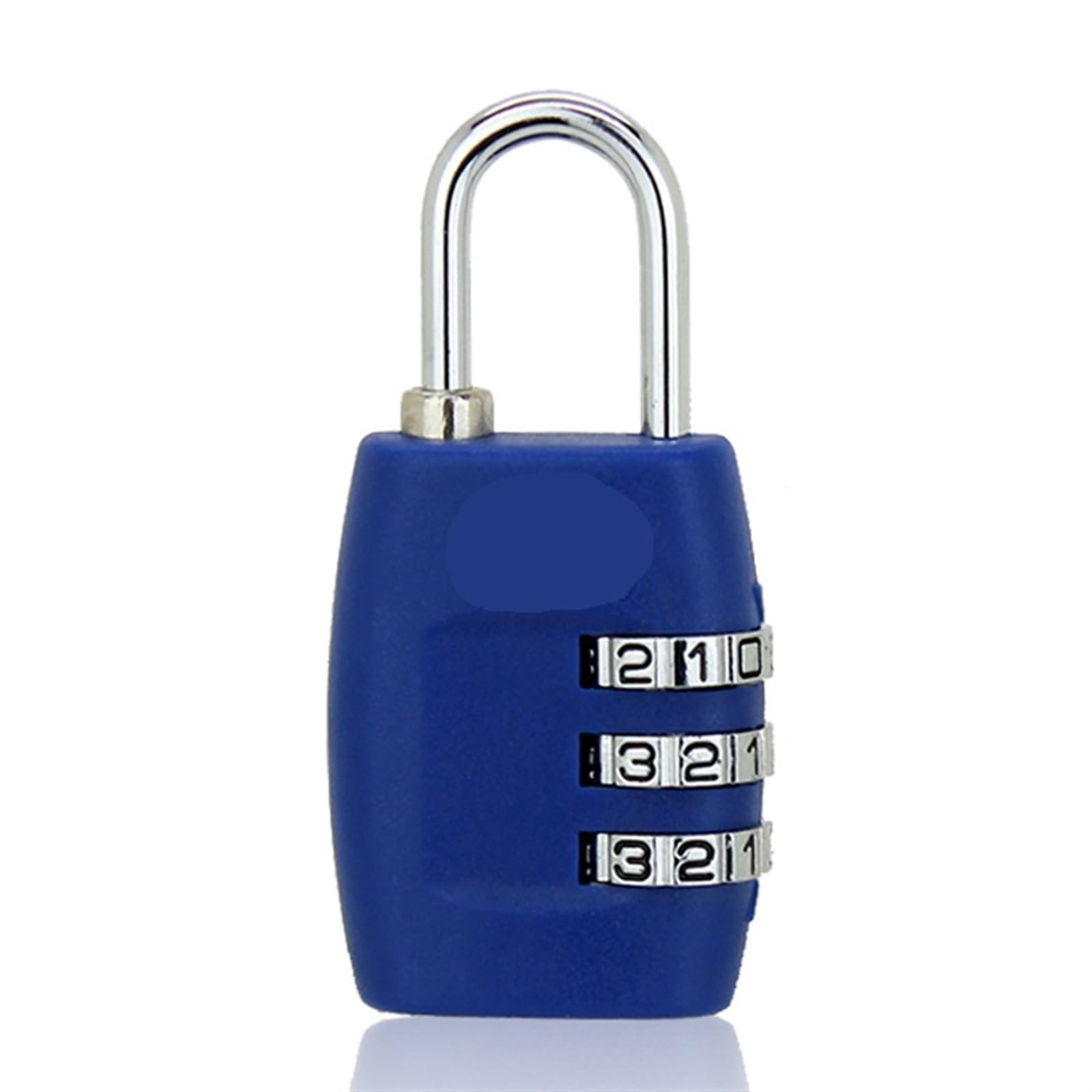 Combination Padlock Locks Smart 3 Position Resettable Combination Lock for Travel Luggage Suitcase Anti-Theft Code Padlock Password