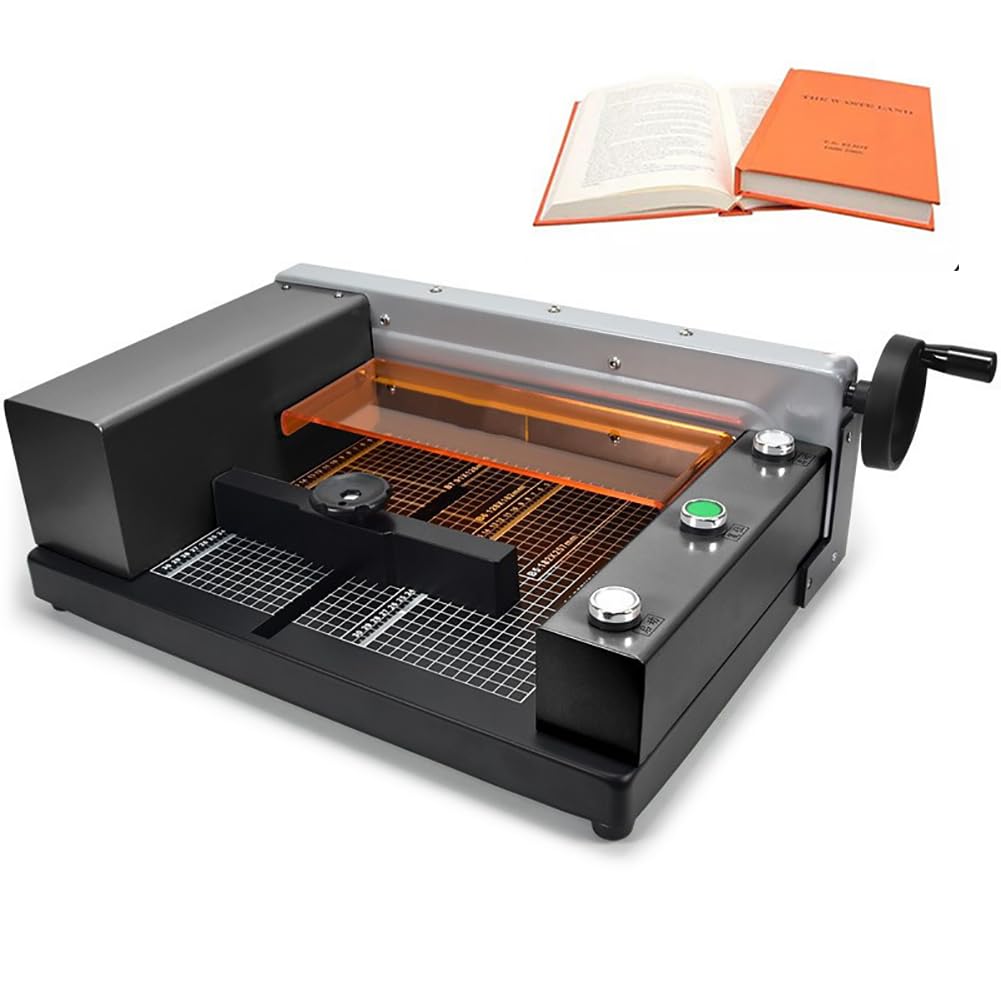 Taglierina di carta elettrica 300mm Larghezza di taglio 0.5mm Precisione Per Il Cuoio Cartoncino Ufficio Casa Scuola