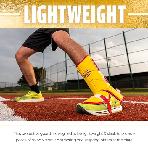 image for Franklin Sports Baseball + Softball Leg Guard - PRT Series Adult Shin 
