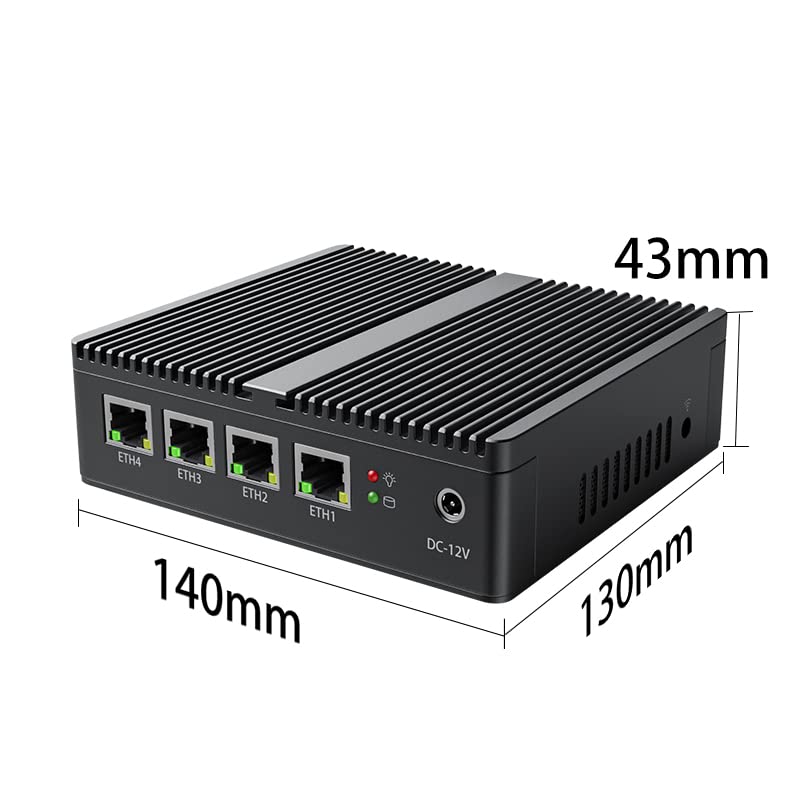 HISTTON ファンレスミニPC、産業用PC Celeron J4125、DDR4 16GB HISTTON ファンレスミニPC、産業用PC Celeron J4125、DDR4 16GB