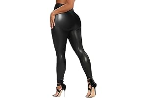 Women's Faux Leather Leggings: Shaping, Comfort, and Style All in One