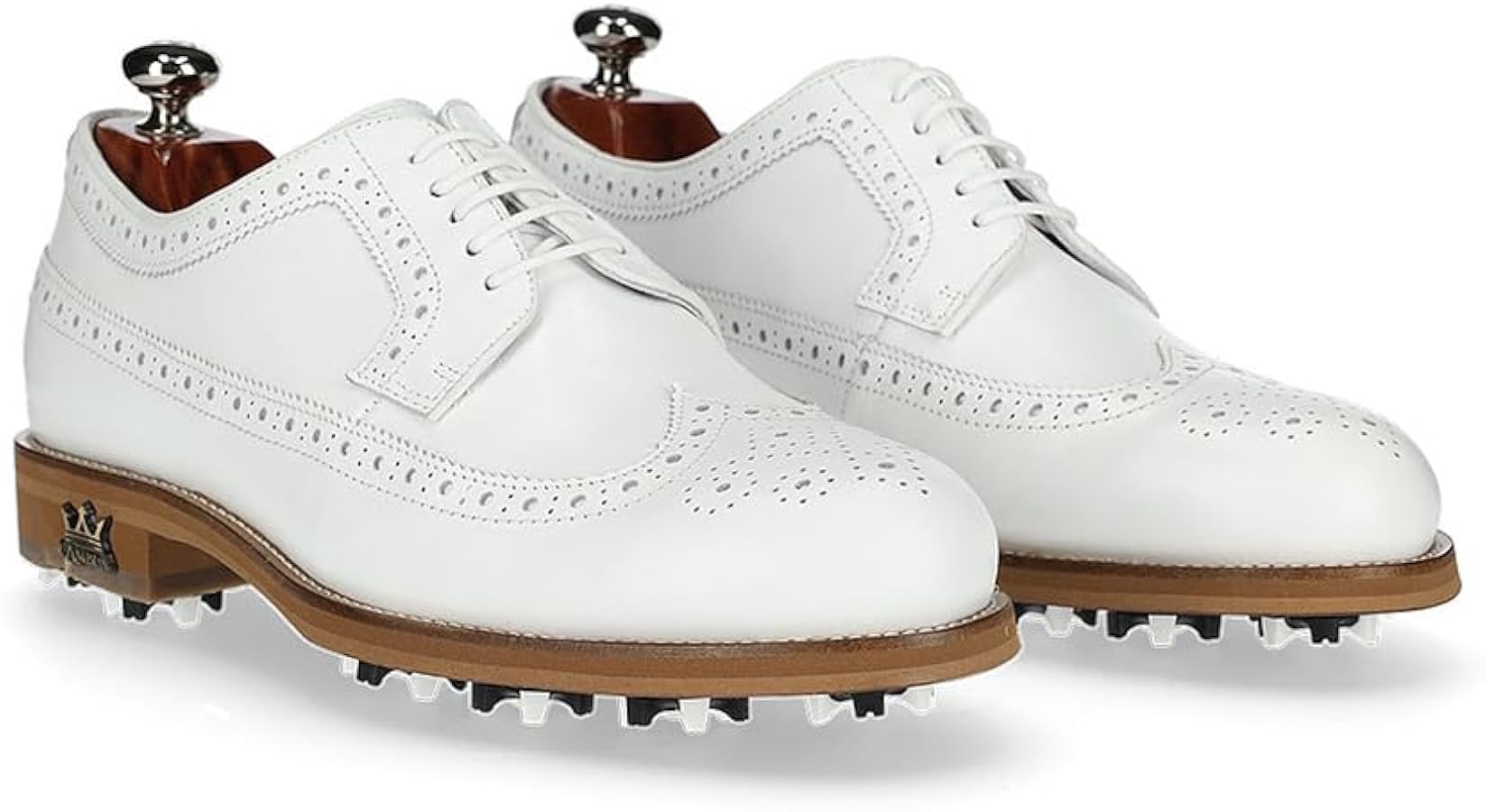 Amazon.co.jp: [ラムダ] ゴルフシューズ Livorno メンズ ホワイト 26.5