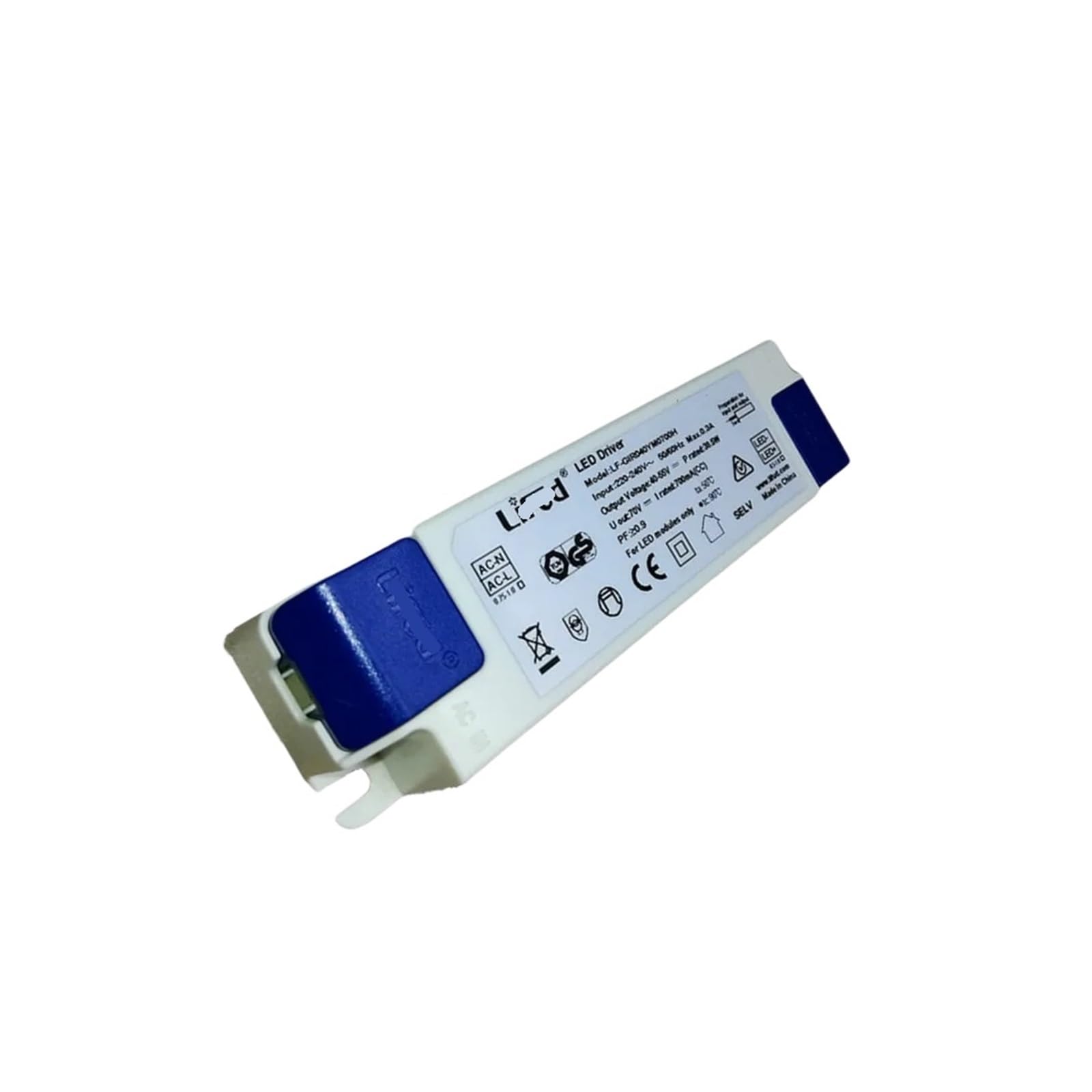 Pilote LED 25-42V 40-60W Lifud LF-GIR040YM-0850H transformateur de puissance pour dalles de bureau