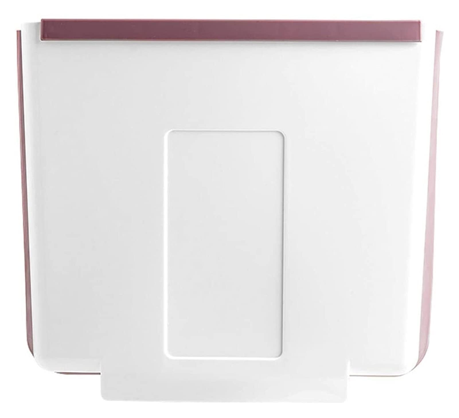 Household Trash Hanging Trash Can Foldable Wall- Mounted Trash Bins for Kitchen Cabinet Door and Bathroom Diaper Pail Hanging Garbage Can for Office and Baby Crib Garbage can