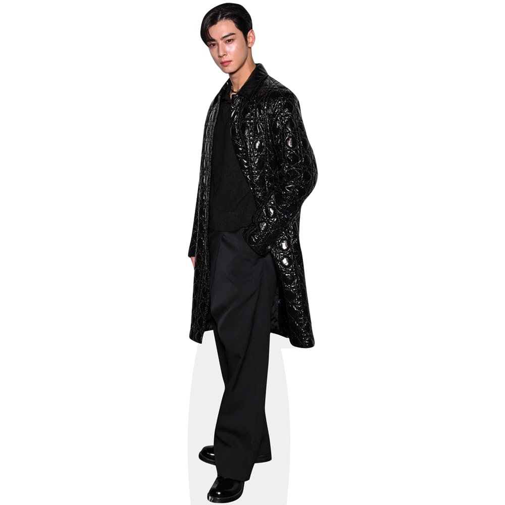 Cha Eun-Woo (Black Outfit) Mini Size Cutout
