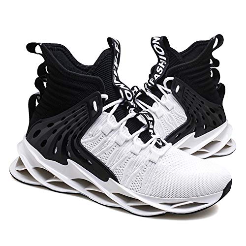 Image of Hello MrLin Men's Running Shoes Non Slip Athletic Tennis Walking Blade Type Sneakers Hip Hop