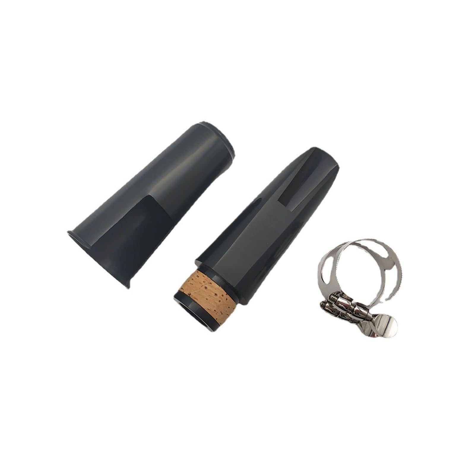 clarinete accesorios instrumentos Juego De Boquillas Para Clarinete, Boquilla Para Clarinete Hecha De Material ABS Con Tapa, Clip, Accesorios Para Instrumentos De Lengüeta