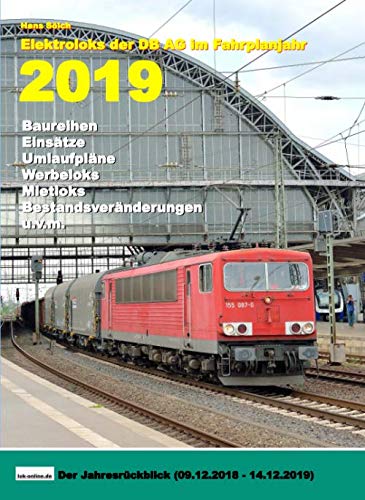 Elektroloks der DB AG du fahrplanjahr 2019 pour vos soirées de lecture