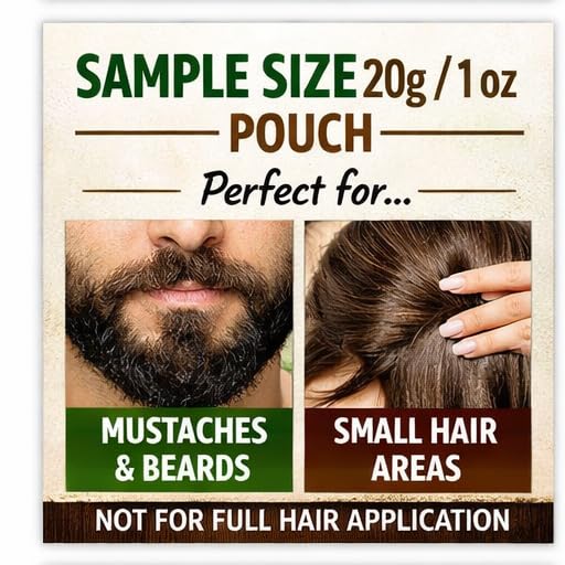 Auburn Reddish Brown Henna Hair Color Kit - Organic Vegan Dye