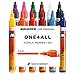 Produktbild Molotow One4All 227HS Acryl Marker (Main-Kit 1, 4 mm Spitze, hochdeckend und permanent, UV-beständig, für fast alle Untergründe) 12 Stück sortiert