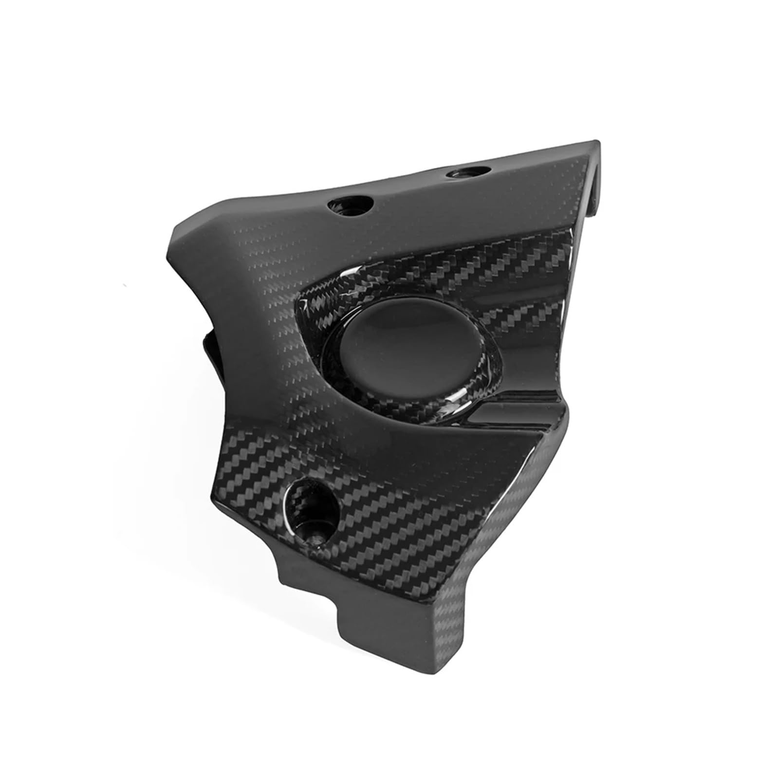 Moto Pignone Protezione Carenatura per pignone motore in fibra di carbonio per moto, adatta per YAMAHA MT 07 2018 2019