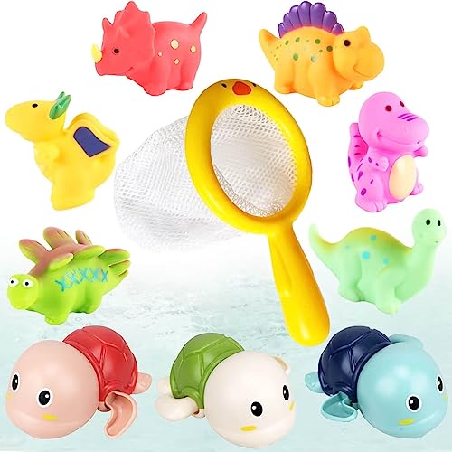 Image of Bath Toys for Kids Ages 1-3 - Mold Free Baby Toddler Bath Toys 6-12-18 Months - No Hole Bathtub Toys for 1 2 3 4 Years Old Boys Girls - Infants Pool Water Shower Toys 1st Gifts Baby Bath Essentials
