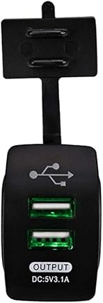 Ben-gi 12-24V USB de Doble reemplazo del Cargador del Coche 5V 3.1A Auto Universal Cargador de tel?fono m?vil para el Auto el?ctrico de la Motocicleta del Coche del Barco Ben-gi 12-24V USB de Doble reemplazo del Cargador del Coche 5V 3.1A Auto Universal Cargador de tel?fono m?vil para el Auto el?ctrico de la Motocicleta del Coche del Barco