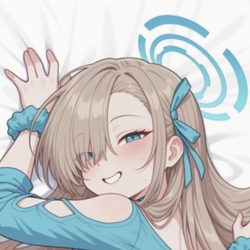 Amazon.co.jp: ブルアカ 一之瀬アスナ バニーガール 抱き枕カバー 160 