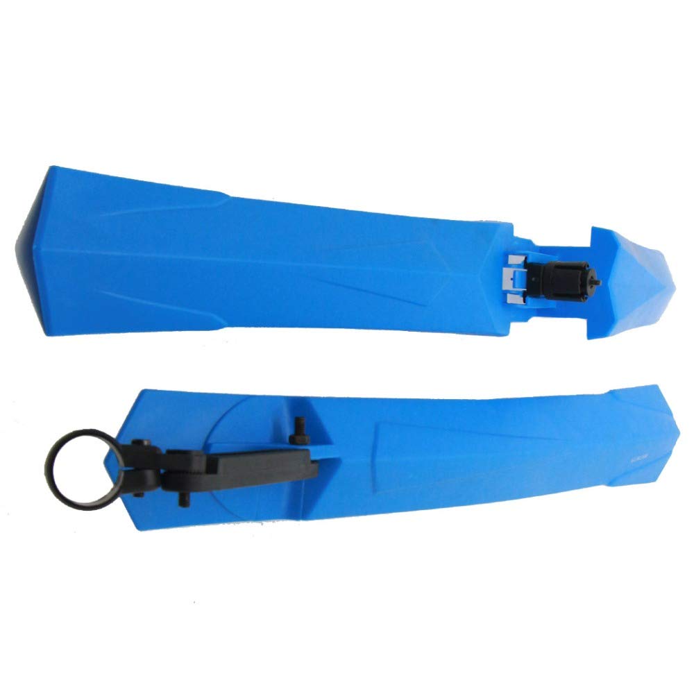Garde-Boue de vélo, Garde-Boue de vélo électrique, Garde-Boue Universel pour vélo de Montagne, pièces de vélo de Route, Garde-Boue Avant et arrière (Bleu)