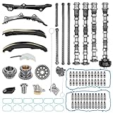Engine Camshaft & Lifters with Timing Chain Kit Compatible with 2011-2016 Dodge Chrysler Jeep Ram 3.6L V6 Engine Replace# 5184377AH 5184378AH 5184379AH 5184380AH 5184332AA 5184296AD