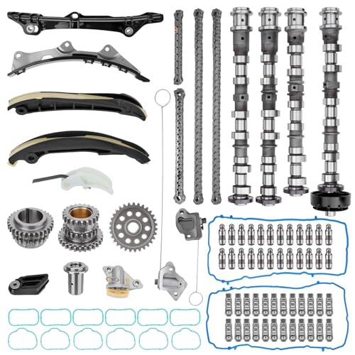 Engine Camshaft & Lifters with Timing Chain Kit Compatible with