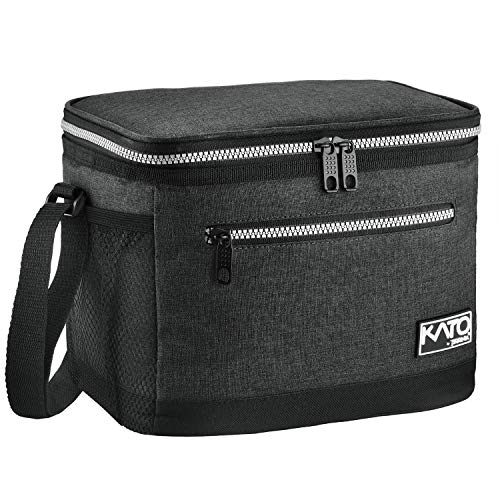 Insulated Lunch Bag for Women Men, Leakproof Thermal Reusable Lunch Box for Adult