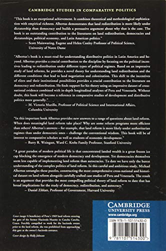 Autocracy and Redistribution: The Politics of Land Reform (Cambridge Studies in Comparative Politics) - Image 2