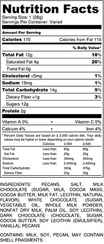 Chocolate Butter Cups Gift Box by Millican Pecan