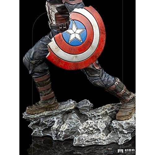 Iron Studios Statue Captain America Ultimate - The Infinity Saga - Art Scale 1/10 #TOP3