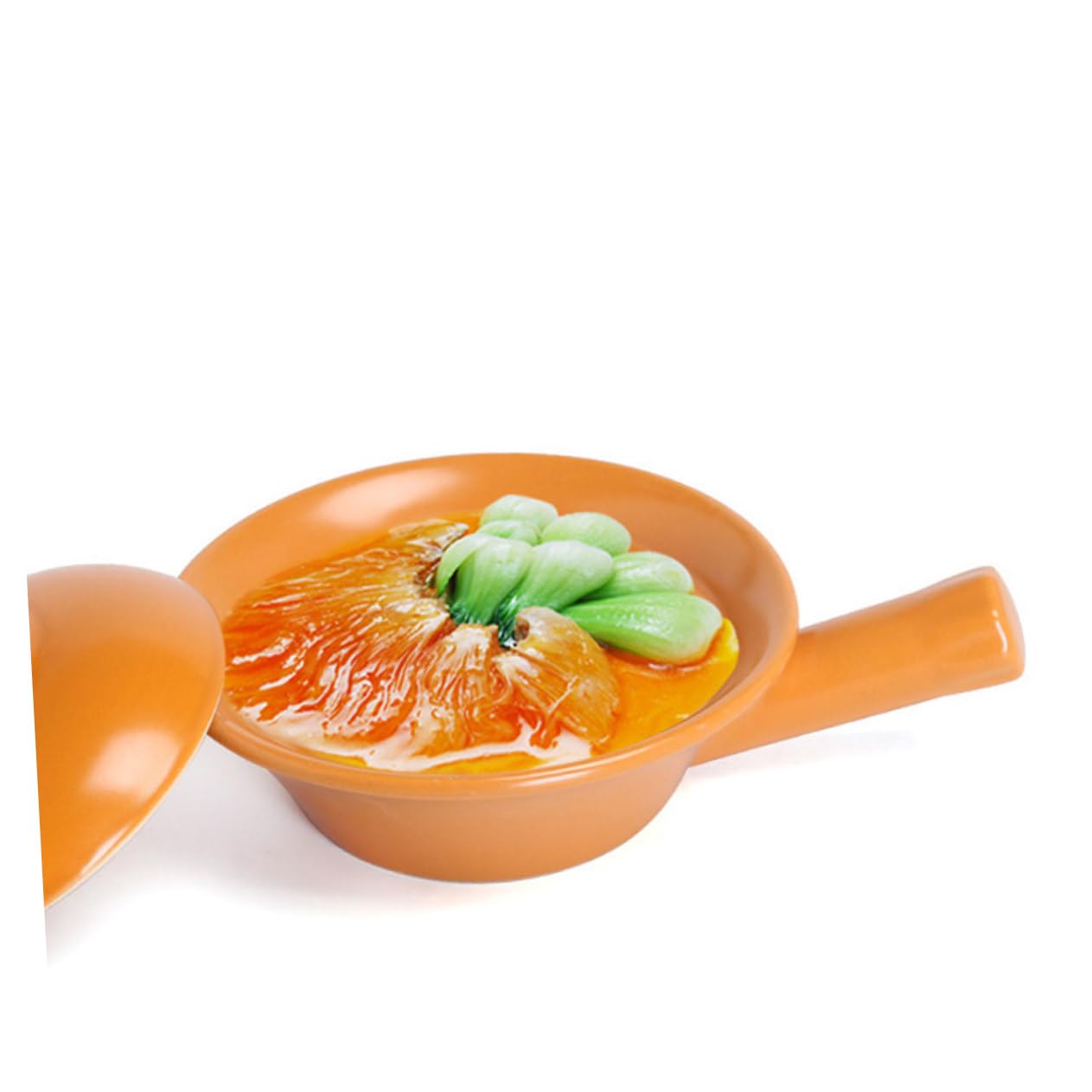 ULTECHNOVO Küchenhelfer Keramikkocher Mit Griff Für Brei Suppe Und Speisen Dem Herd Hitzebeständig Kleiner Topf Für Küche Zuhause Vorrat Kochen
