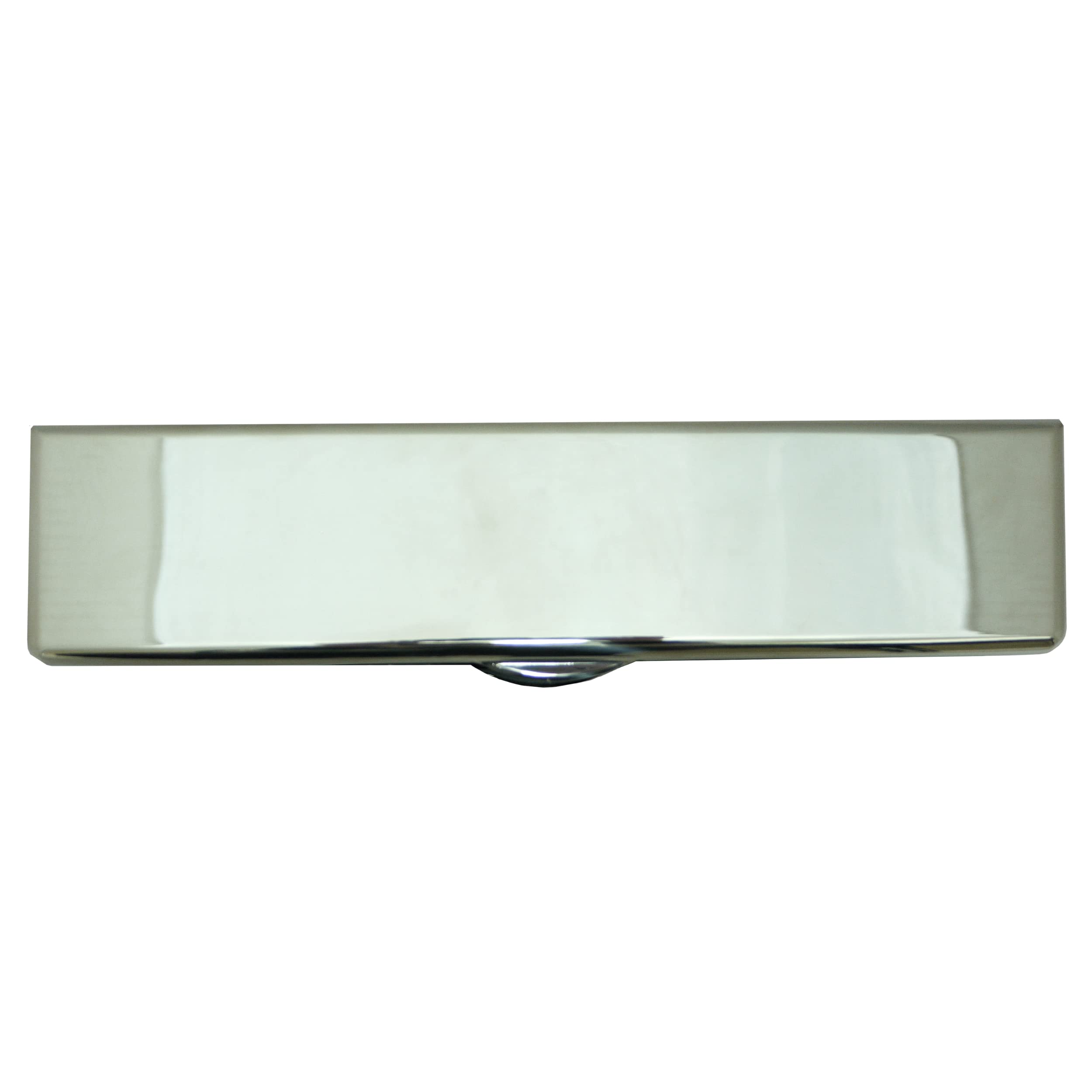 Uap Mirror Polished 12 Inch Iplate Letter Box With Anti-Vandal Flap & Brushes - Draught Proof, Post Box For Wooden & Upvc Doors (24-80Mm) - Weather-Resistant, Secure Letterplate Design (Mirror Polished)