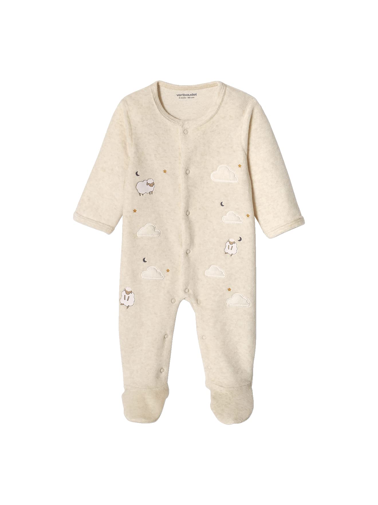 Ensemble Nouveau-né Dors-bien Velours Vertbaudet Ouverture