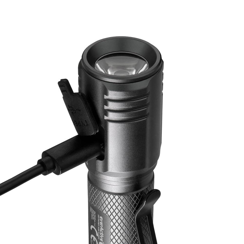 everActive Latarka LED, 5 trybów pracy, wydajna, 2000 lumenów, możliwość ponownego ładowania, model: FL-2000R Buddy