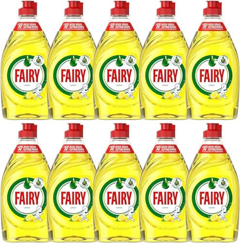 Fairy Original Lemon Washing Up Liquid with LiftAction 10 x 320ml Box Pack