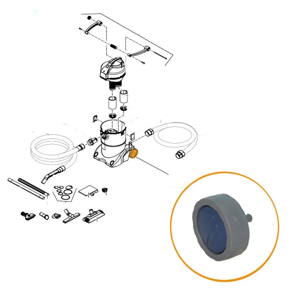 OASE 13910 Ersatzradset PondoVac 4
