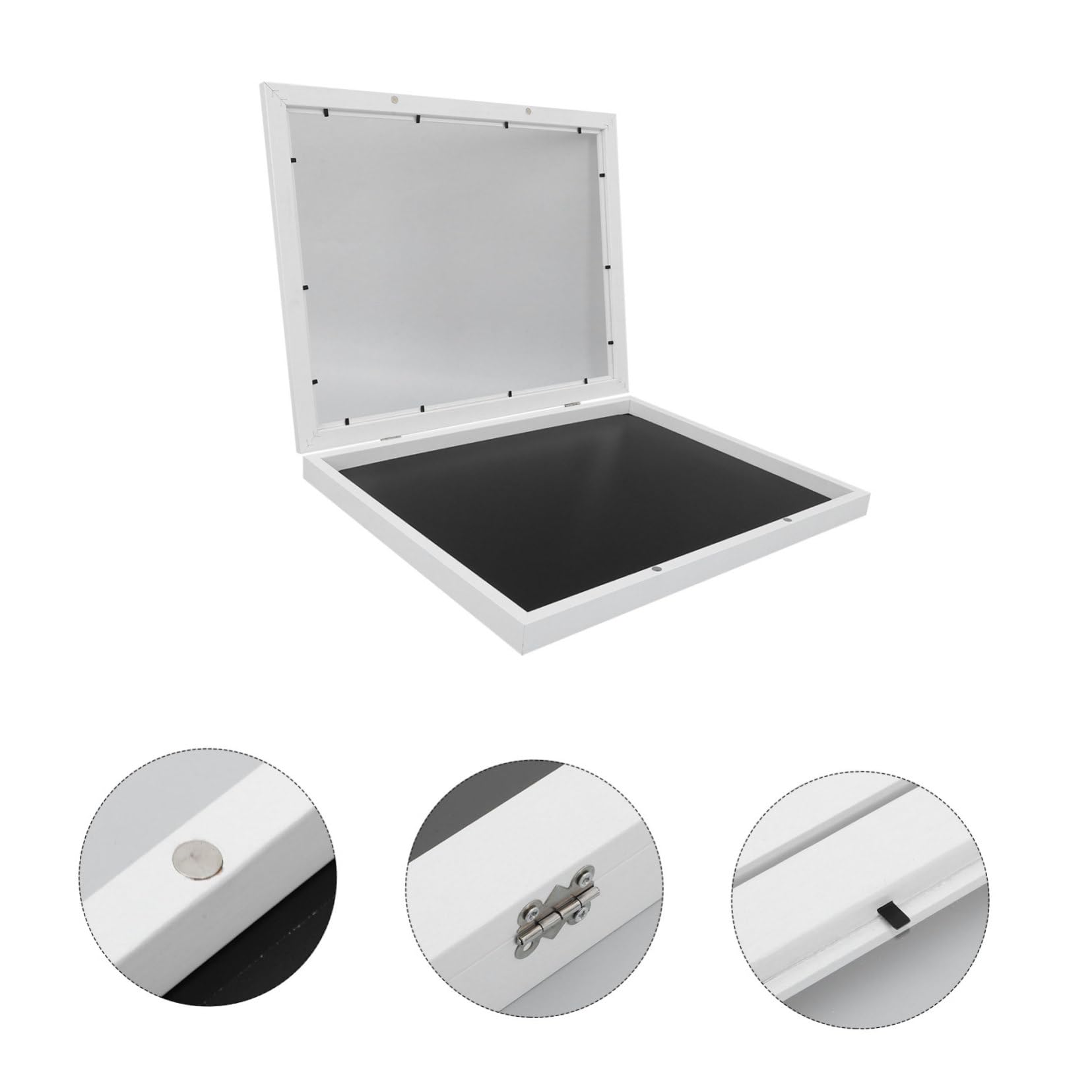 Homoyoyo Marco Para Camiseta De Fútbol 14x18 Cm Caja De Sombra De Madera Transparente Protección Anti Polvo Para Decoración Deporte y Recuerdos Soporte Para Pared