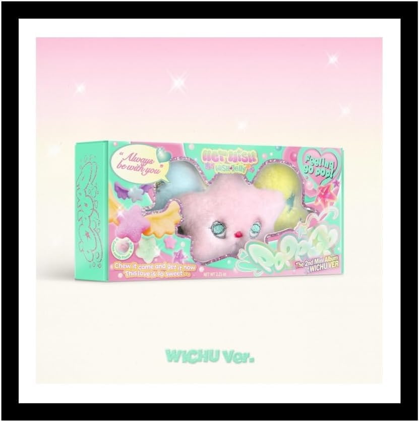 Amazon.com: NCT-WISH poppop 2nd Mini Album (WICHU Ver. Smart Album