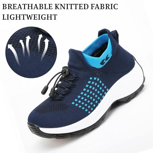 Women's Orthopedic Sneakers Comfortable Breathable Mesh Upper Walking Shoes Air Cushion Stretch Orthowear Shoes3