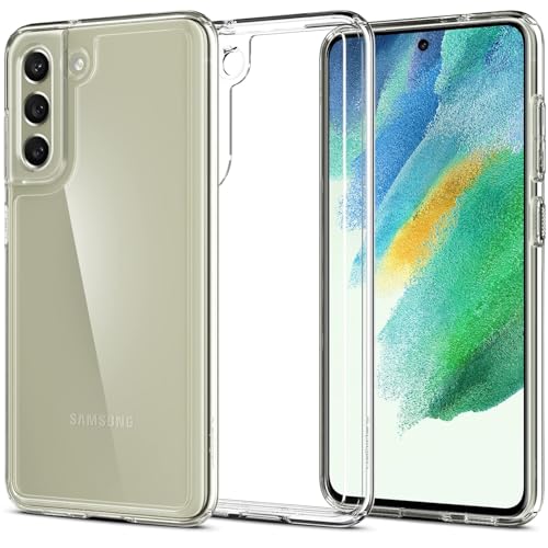Image of COVERBLACK Soft Rubber Back Cover Compatible Model for Samsung S21 FE 5G -SM-G990B - Transparent