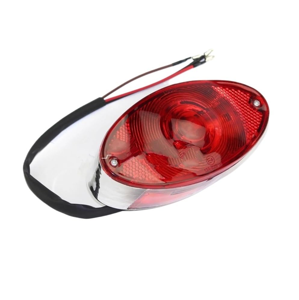 Feu arrière Moto 1 X Feu Arrière De Moto Universel, Feu Arrière De Moto pour Plaque D'immatriculation Arrière, Feu Stop, Pièces De Moto