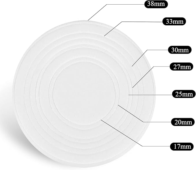 Capsulas plásticas transparentes para monedas 40mm 60 unidades miniatura 4