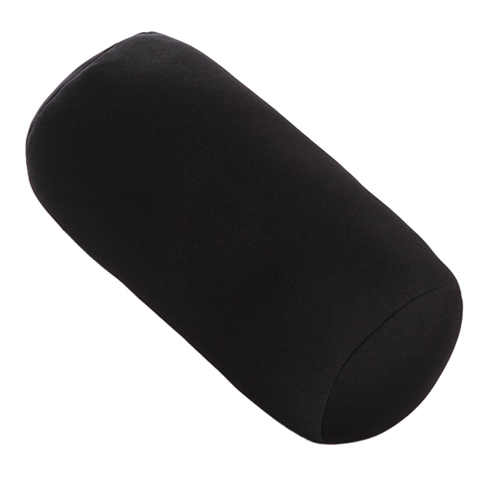Microbead Bolster Tube Pillow Extra Soft Microbead Travel Neck Support Pillow Back HeadCushion Body Cushion Cylinder Bean Bag Throw Pillow Neck Arm Back Support For Plane Car Travel Recliner Sleeping