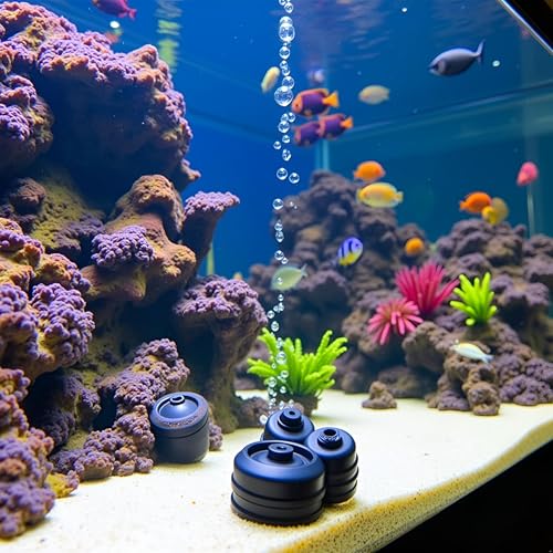 Image of 6Pcs Black Aquarium Diaphragm Air Pump Accessories EPDM Rubber Oxygen Pump Replacement Parts for Aquariumss Fishing Oxygen Pump Aquarium Diaphragm Silicone Cup Parts Reolacements Air Pump Accessories