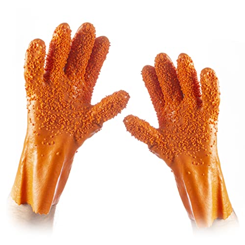 InnovaGoods® Guantes limpiadores de verduras y frutas Glinis, limpian las verduras y frutas de forma rápida y sencilla, diseño ergonómico y cómodo, ideal para la cocina