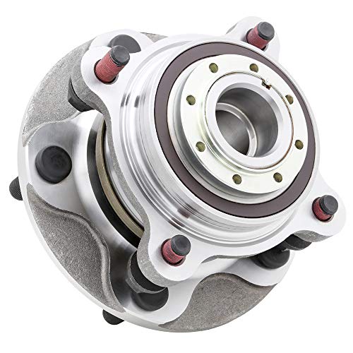 QJZ [1-Pack] 950-006 - Front Driver or Passenger Side Wheel Hub Bearing Assembly Compatible with [RWD Models ONLY] 2008-2018 Toyota Sequoia, 2007-2018 Toyota Tundra