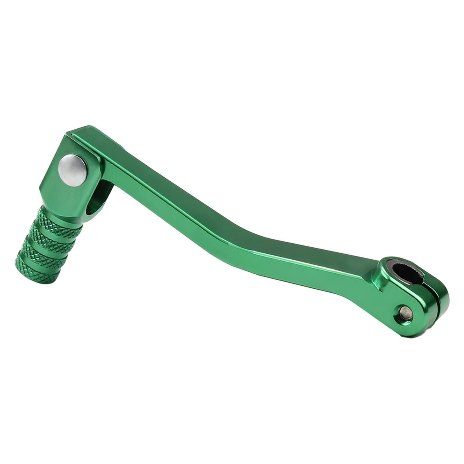 LCCOZMD Motorcycle Folding Gear Shift Lever CNC Aluminum Accessories for Honda for Suzuki for Kawasaki for Dirt for Bike Motocross Part for Enduro(Green)