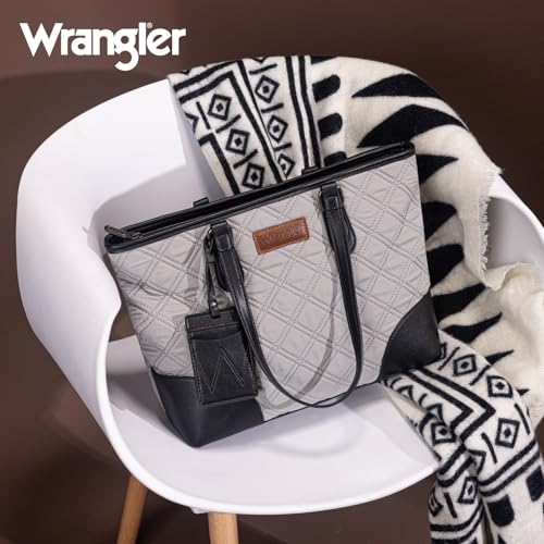 Bolso tote acolchado mediano para mujer Wrangler miniatura 5