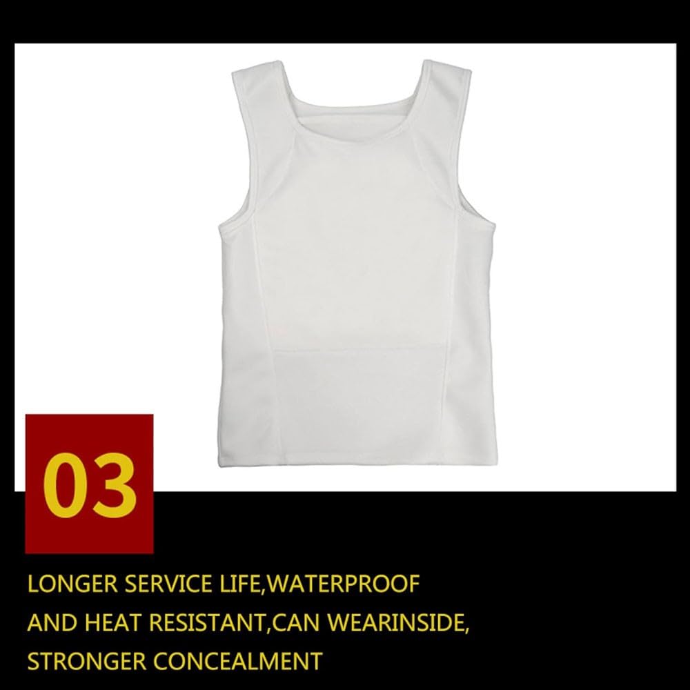 Gilet Pare-balles de Niveau IIIA - Vêtements de Protection de sécurité Tactique dissimulés de Léger Imperméable Respirant pour La Protection De La Sécurité Personnelle