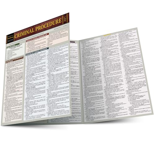 Criminal Procedure: a QuickStudy Laminated Reference Guide